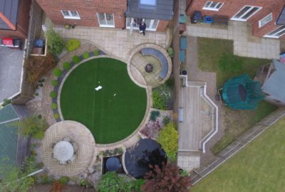 Circular garden design