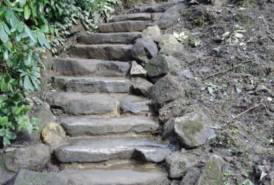 Winding Stone steps